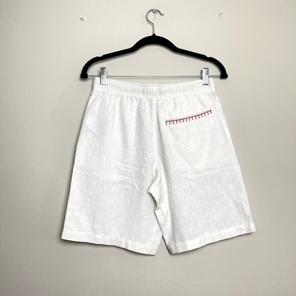 NWT Old Navy x Disney Mickey Mouse Linen-Blend Jogger Shorts Cruise Sz XL(14-16) - Picture 3 of 5